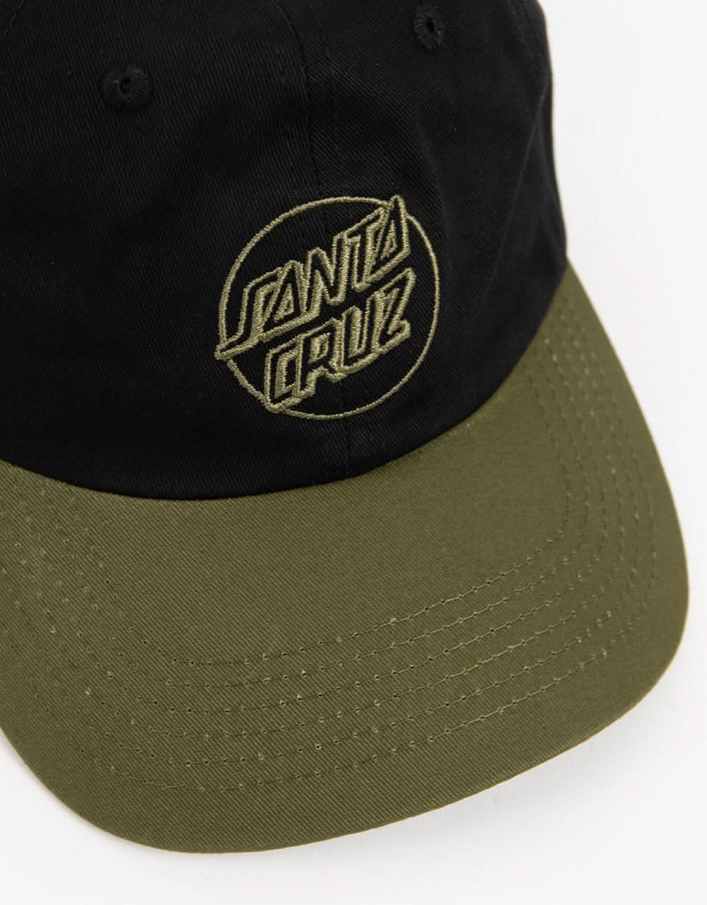 Santa Cruz Organic Opus Dot Cap - Black/Green