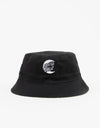 Santa Cruz Organic Cabana Reversible Bucket Hat - Black/Black Cabana