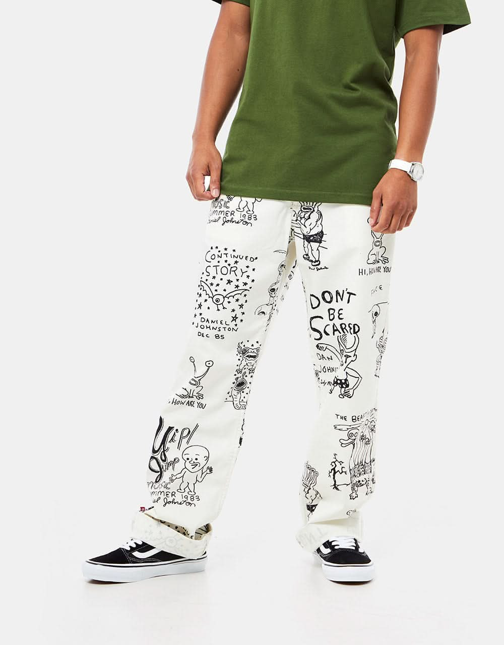 Vans x Daniel Johnston Authentic Chino Pant - Antique White