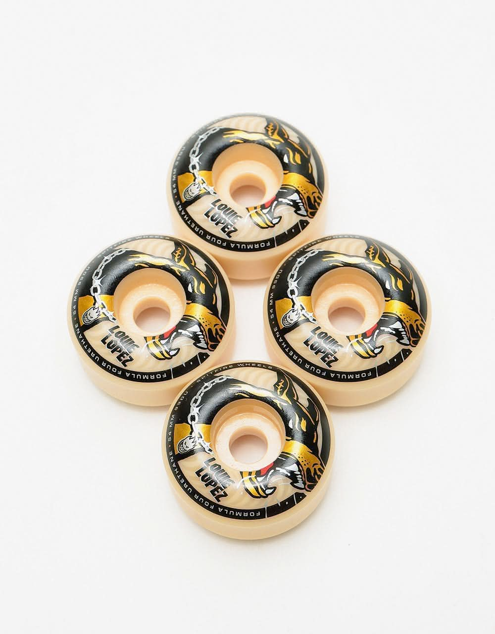 Spitfire Lopez Unchained Classic Formula Four 99d Skateboard Wheel - 54mm