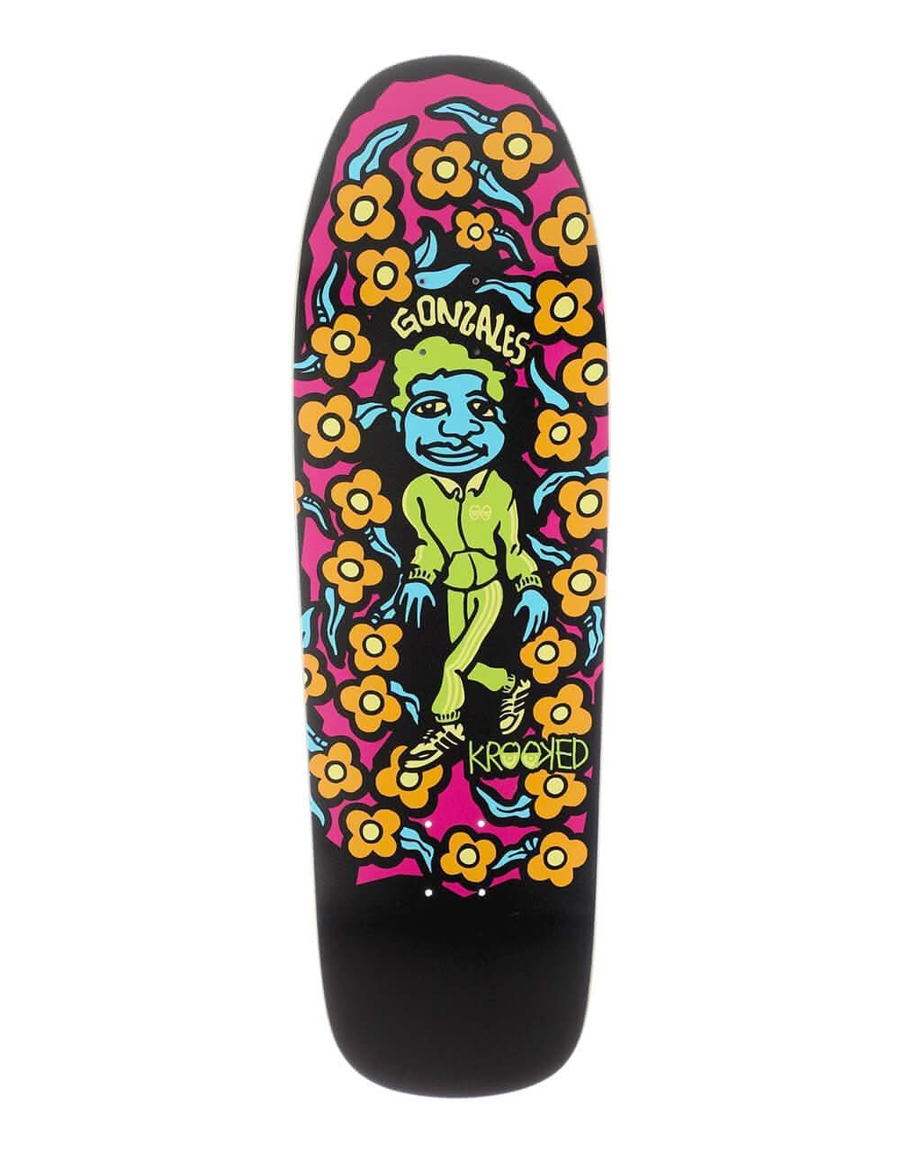 Krooked Gonz Blacklight Sweatpants Skateboard Deck - 9.81"