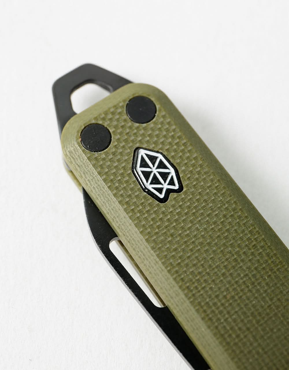 James The Elko Pocket Knife - OD Green/Black