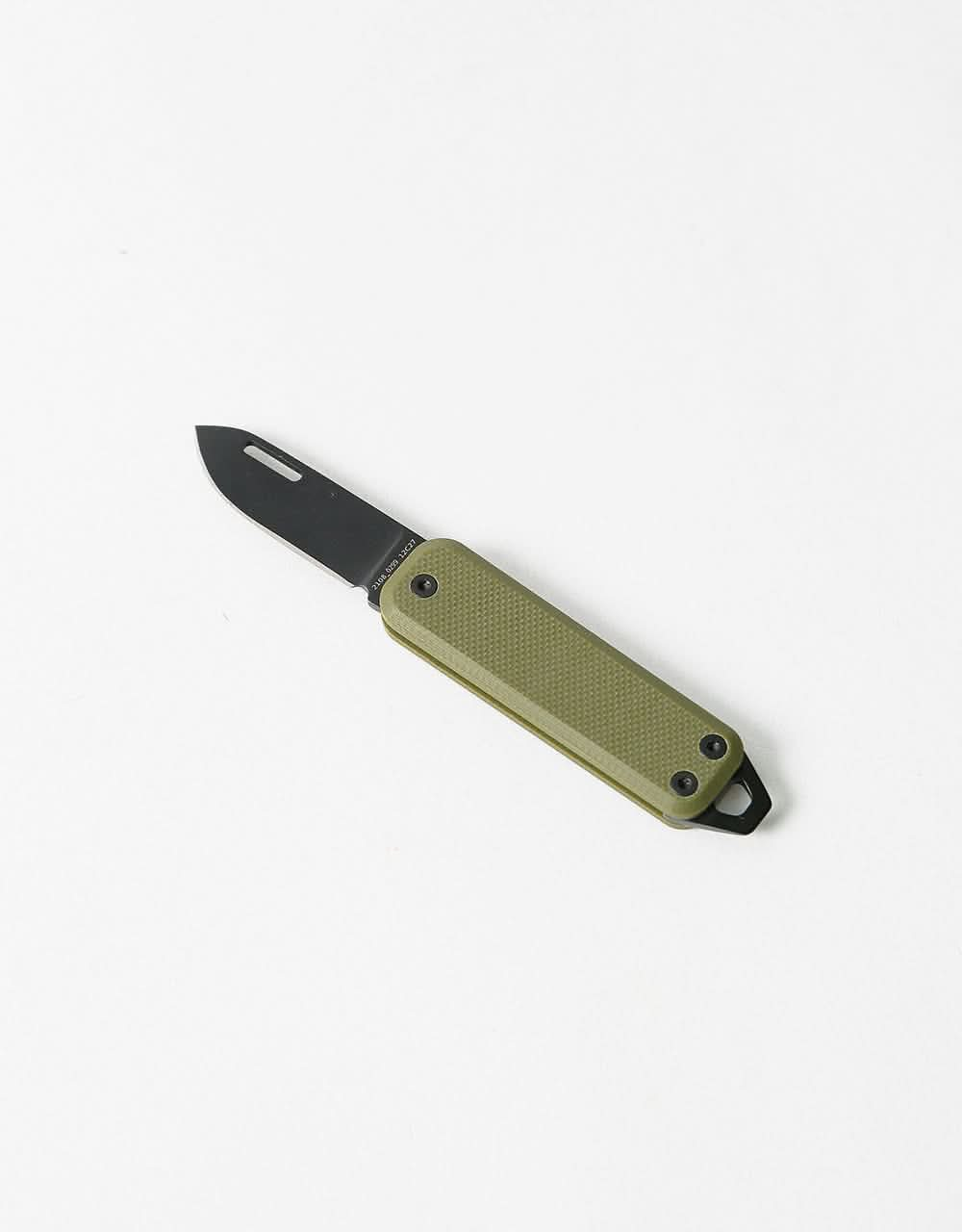 James The Elko Pocket Knife - OD Green/Black