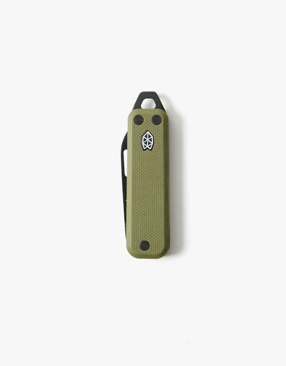 James The Elko Pocket Knife - OD Green/Black