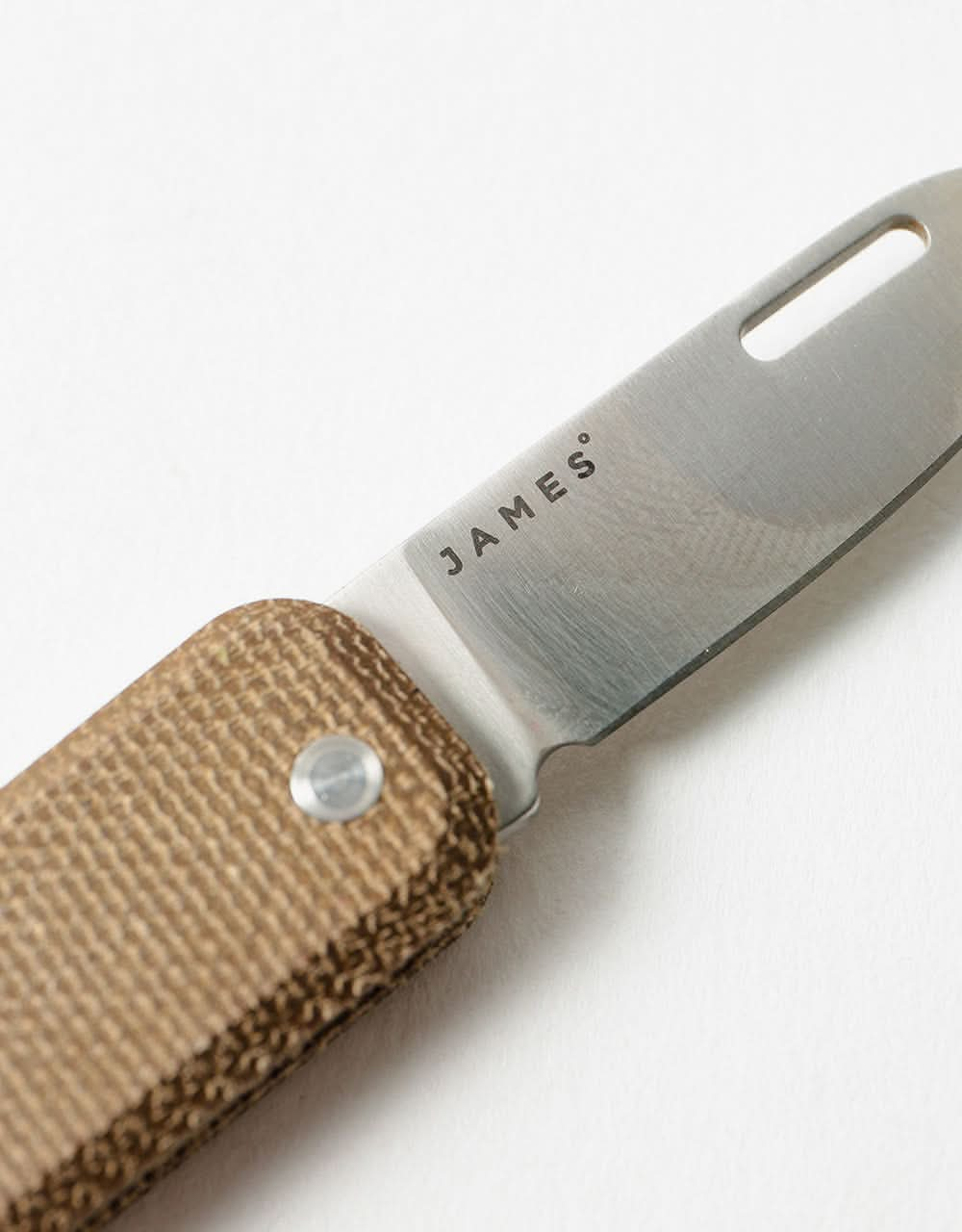 James The Elko Pocket Knife - OD Green/Stainless/Micarta