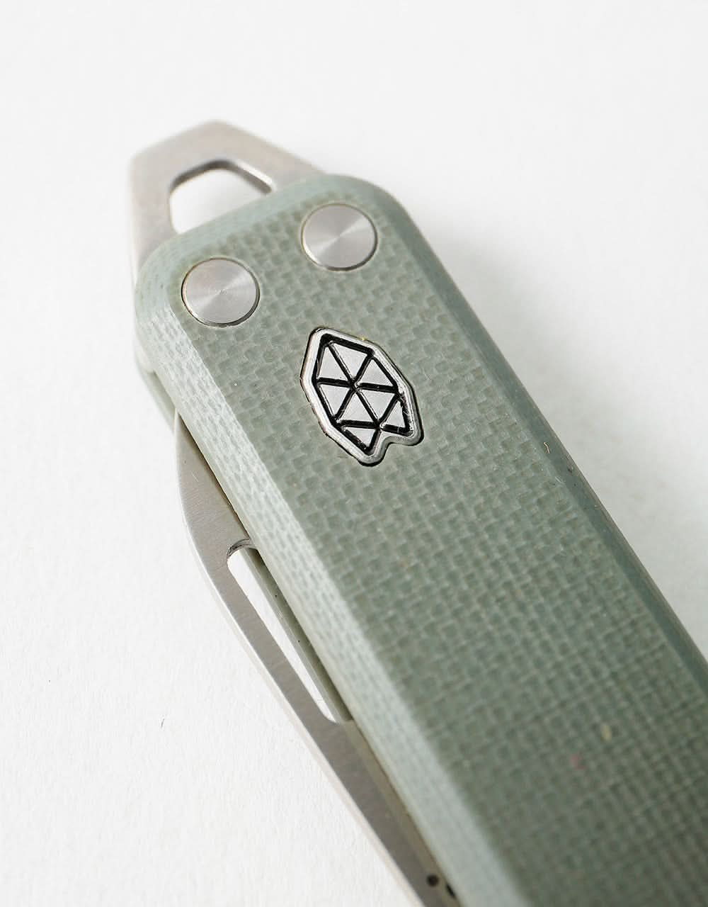 James The Elko Pocket Knife - Primer Grey/Stainless