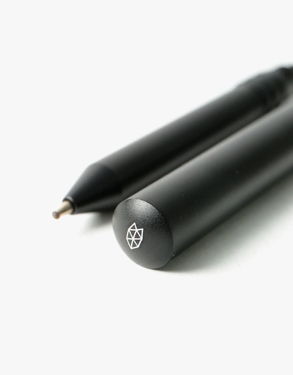 James The Stilwell Compact Pen - Black/Black