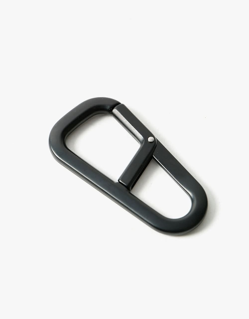 James The Hardin 'Carabiner' Keychain - Black/Black