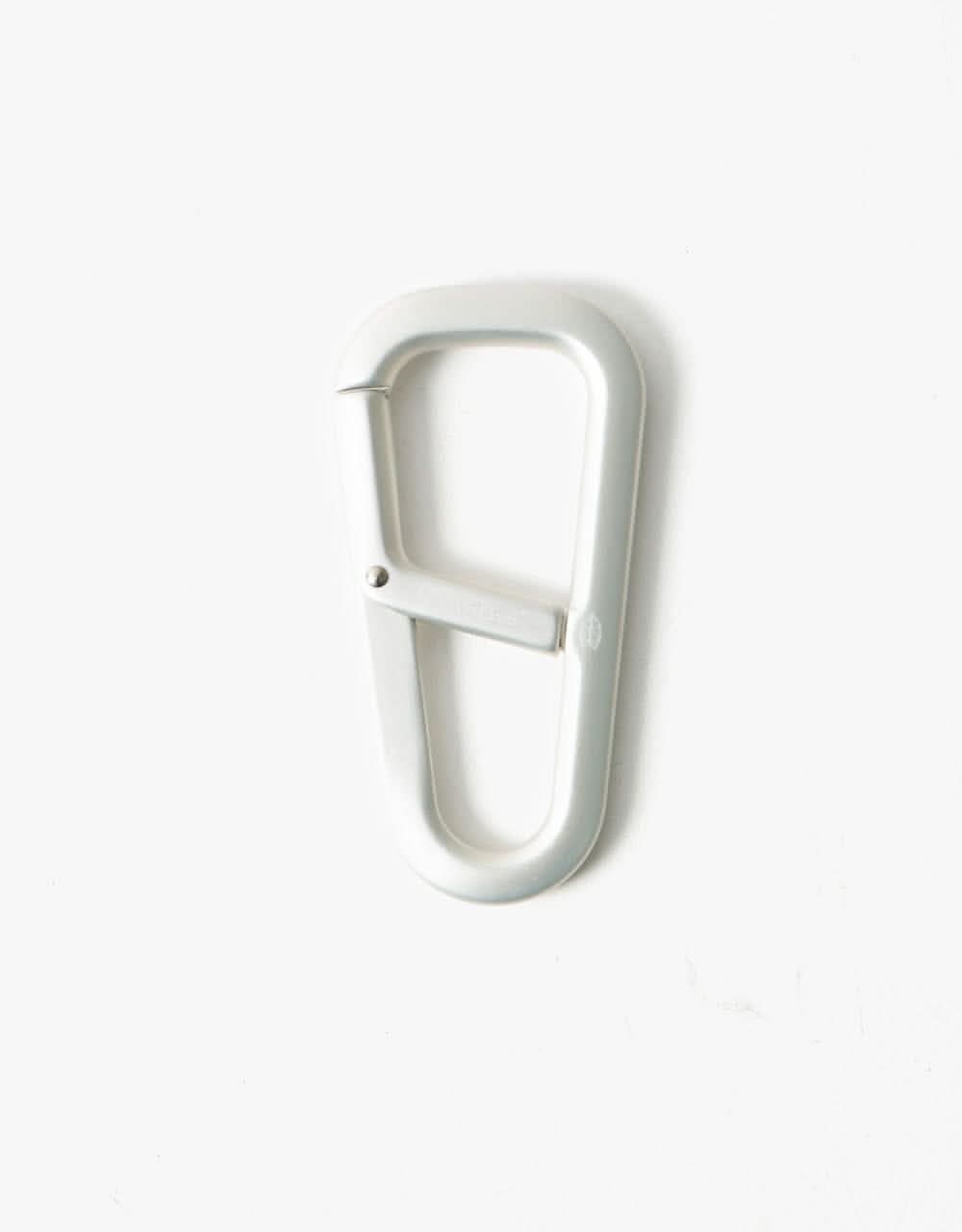 James The Hardin 'Carabiner' Keychain - Silver/Silver