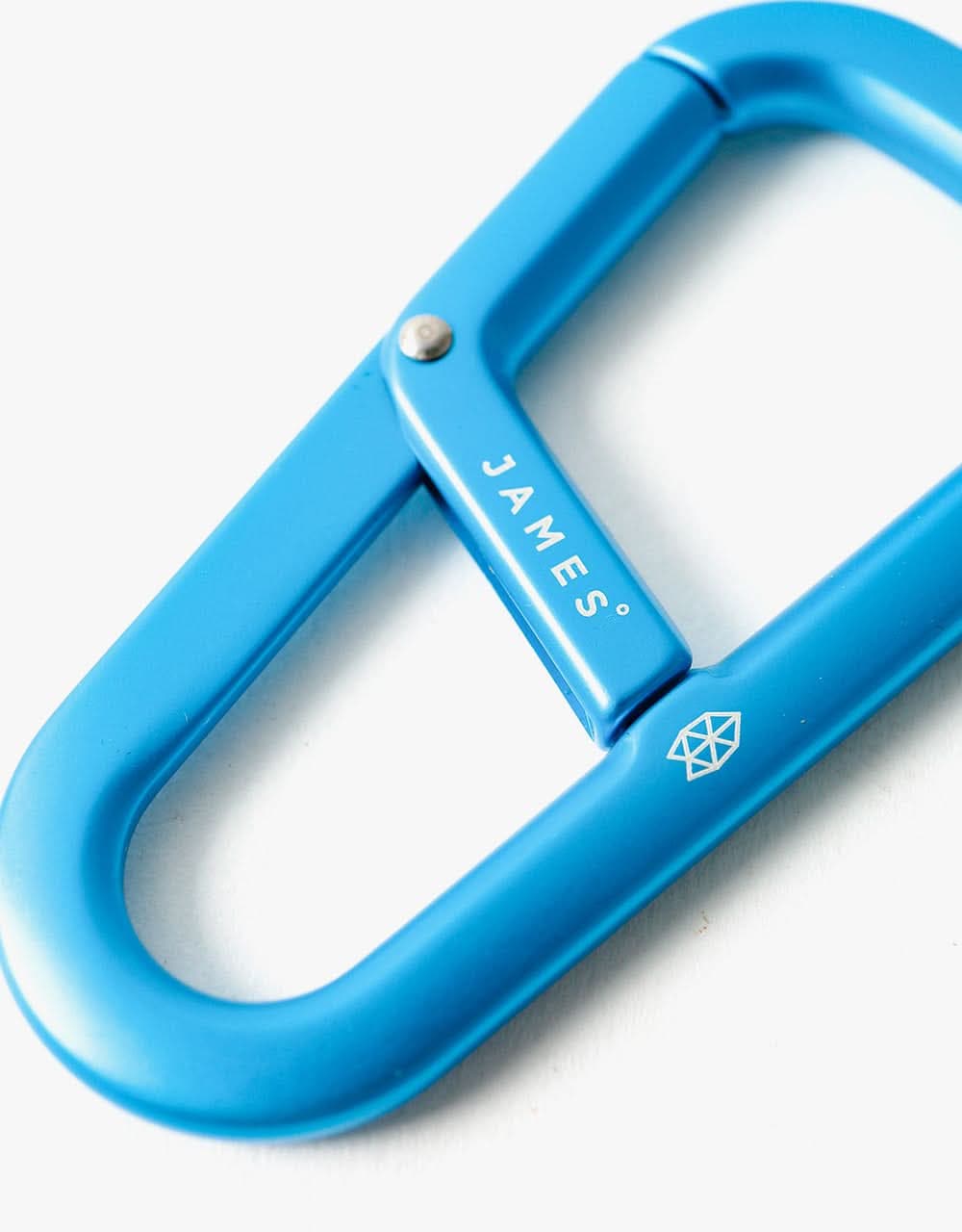 James The Hardin 'Carabiner' Keychain - Cerulean/Cerulean