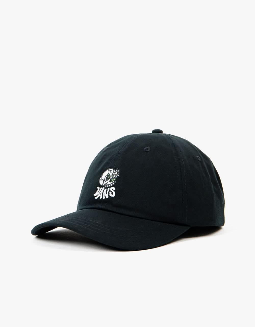 Vans Skull Daze Curved Bill Jockey Cap - Black