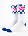 Vans Sketchy Past Crew Socks - White