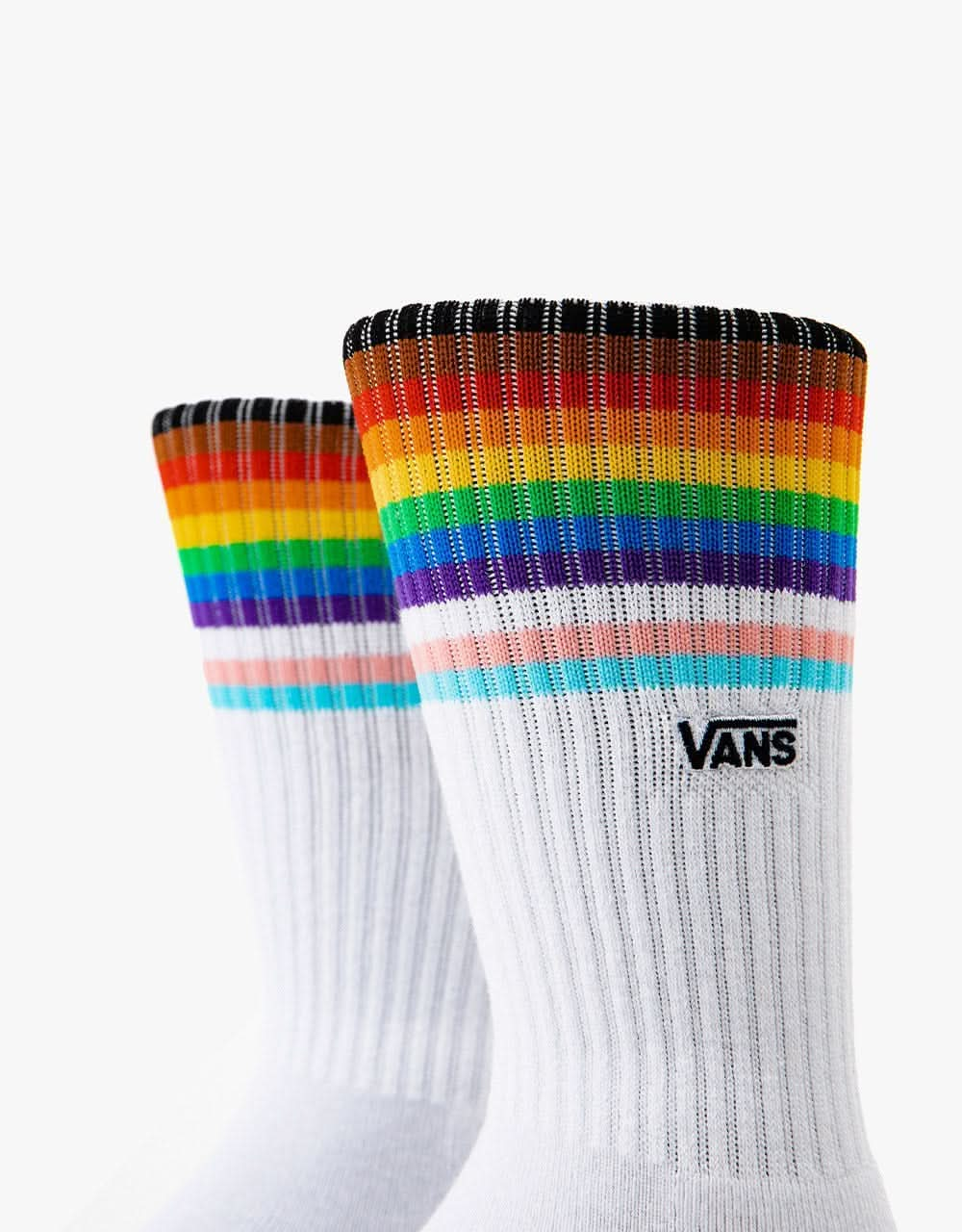 Vans Pride Crew Socks - White