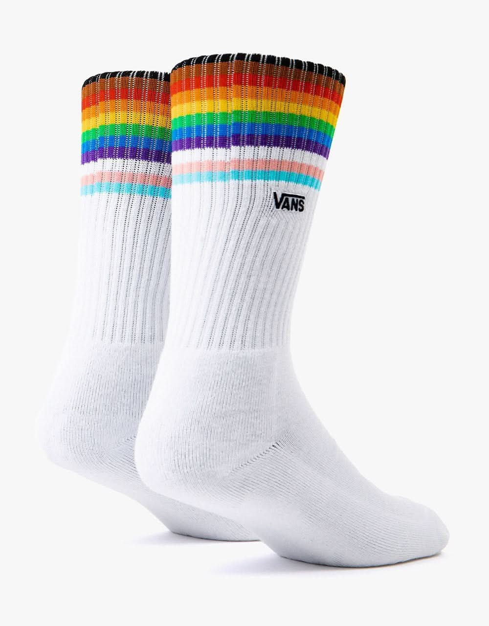 Vans Pride Crew Socks - White