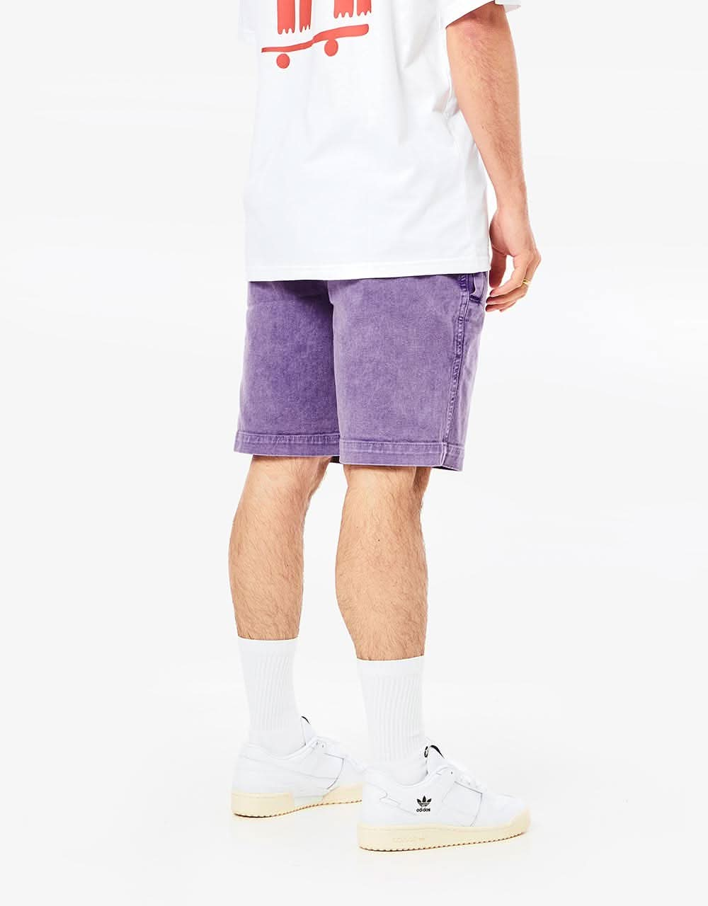 Route One Strike Wash Pool Shorts - Clover