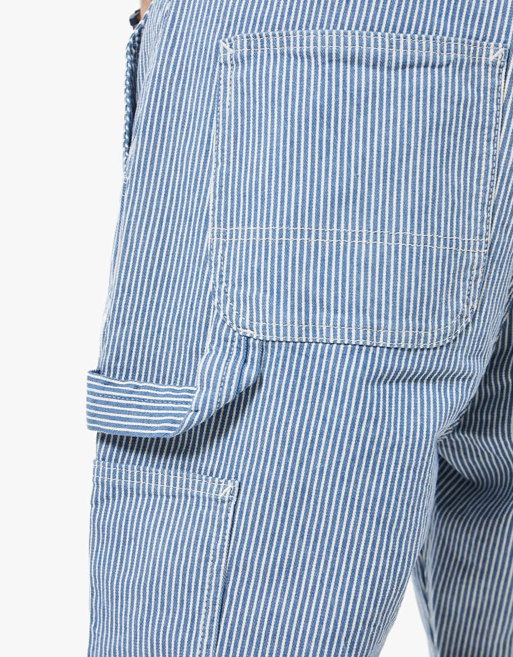 Route One Carpenter Shorts - Hickory Stripe