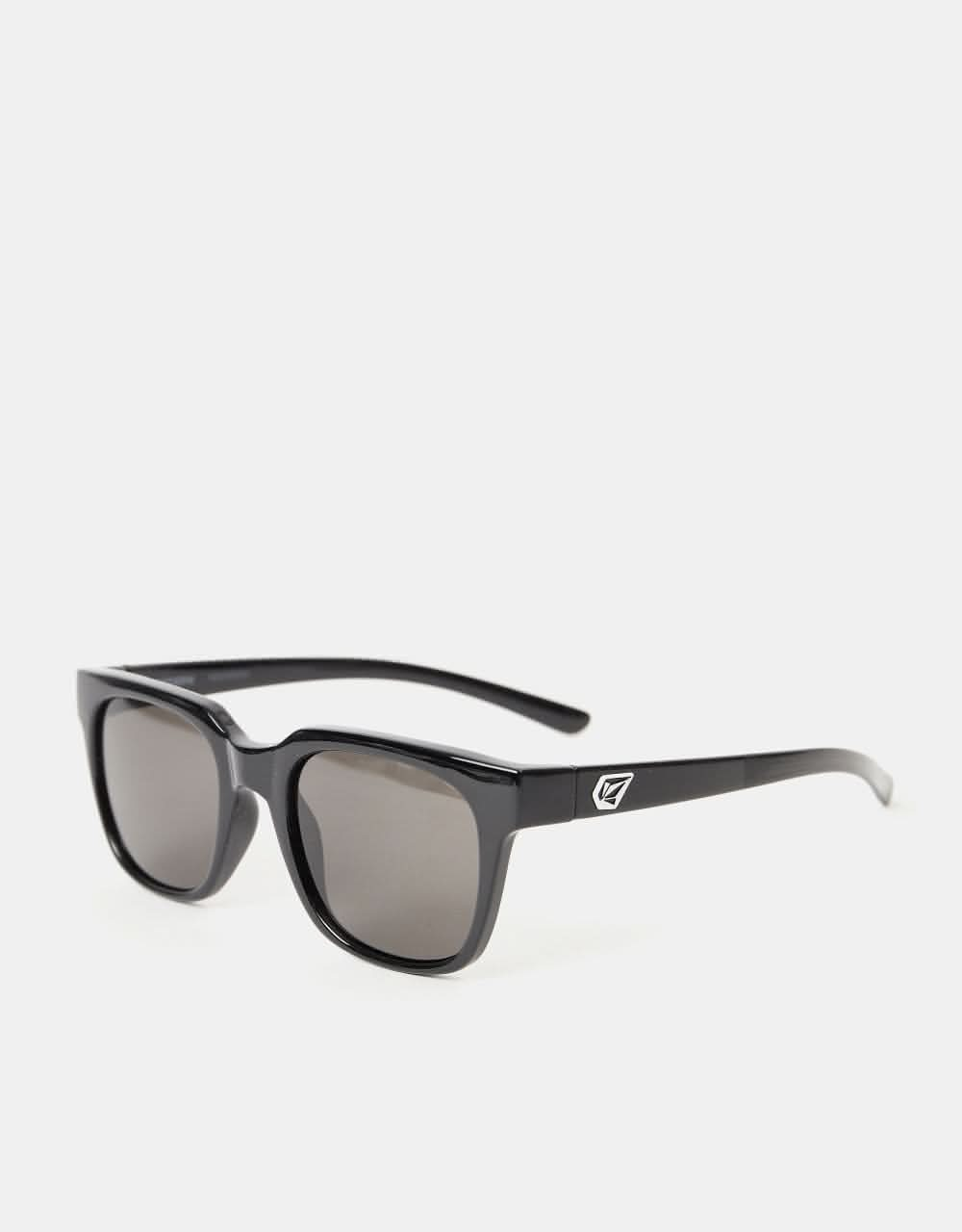 Volcom Morph Sunglasses - Gloss Black/Grey