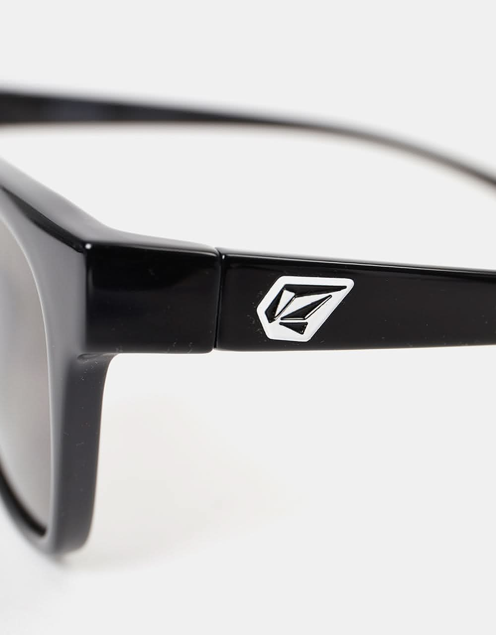 Volcom Morph Sunglasses - Gloss Black/Grey