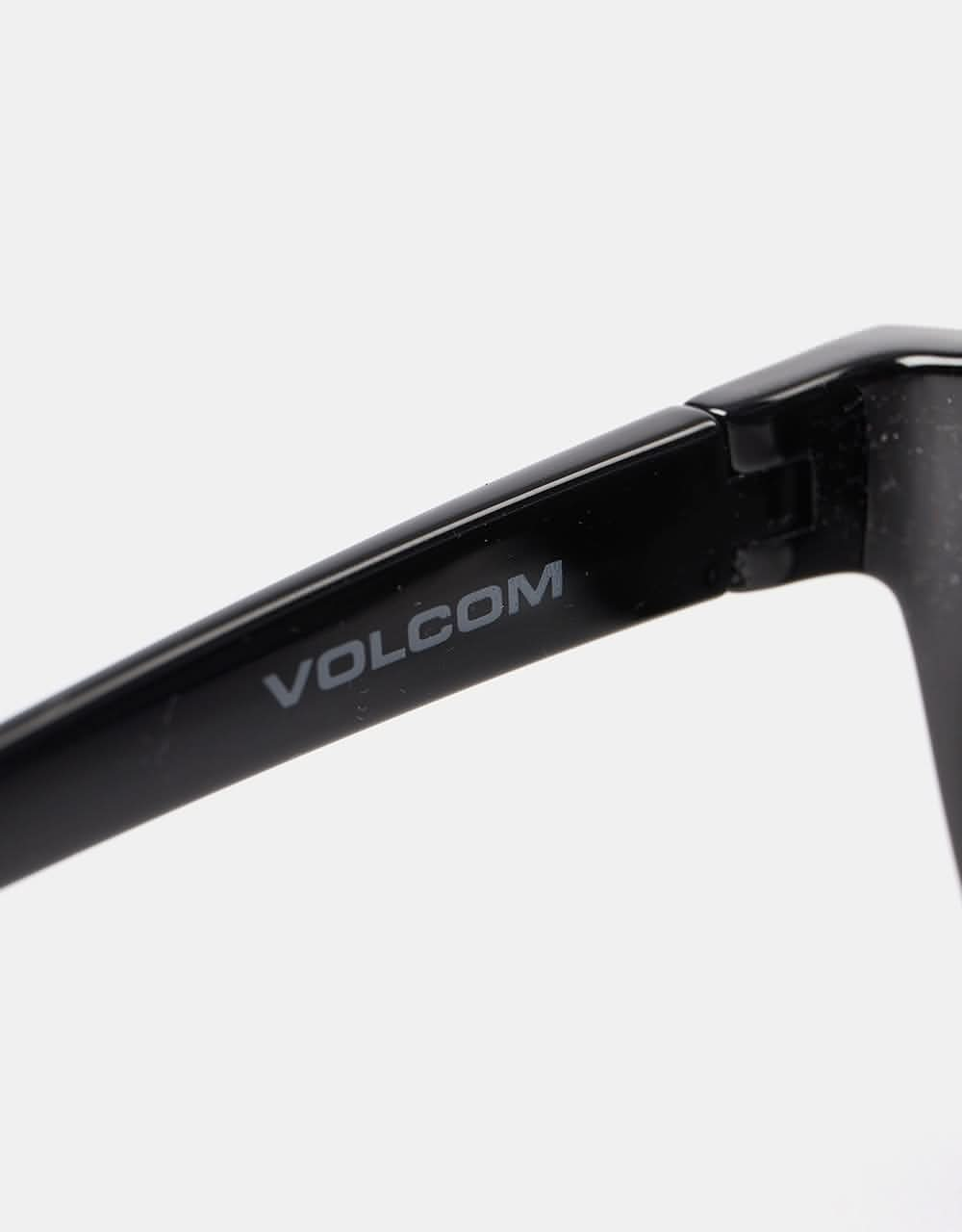 Volcom Morph Sunglasses - Gloss Black/Grey