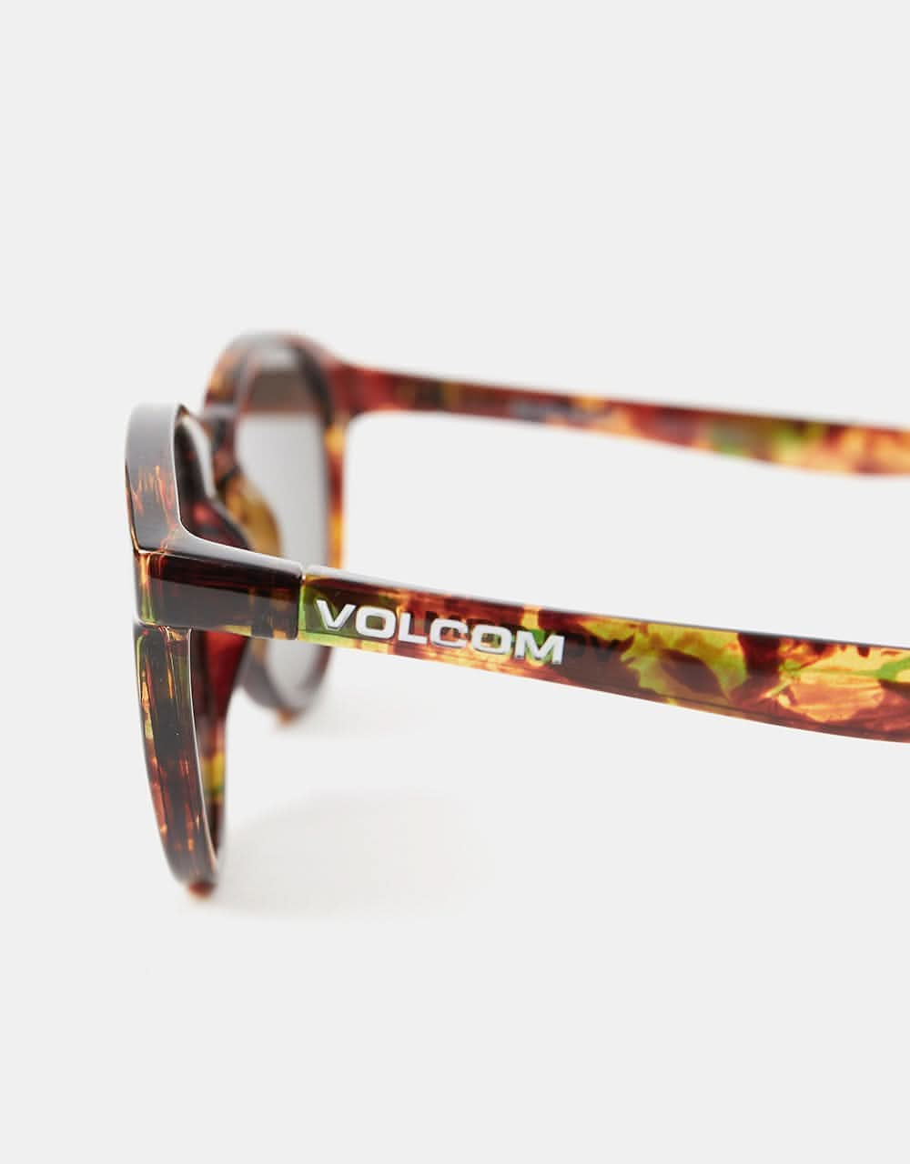 Volcom Subject Sunglasses - Sea Grass Tortoise/Green