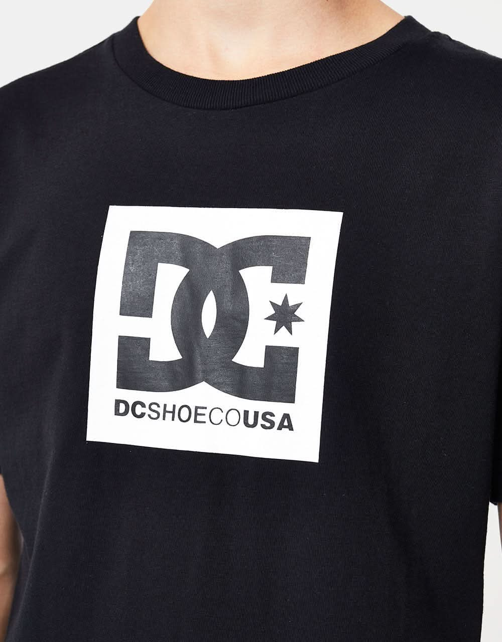 DC Square Star Kids T-Shirt - Black