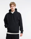 Stüssy Back Hood Applique Pullover Hoodie - Black