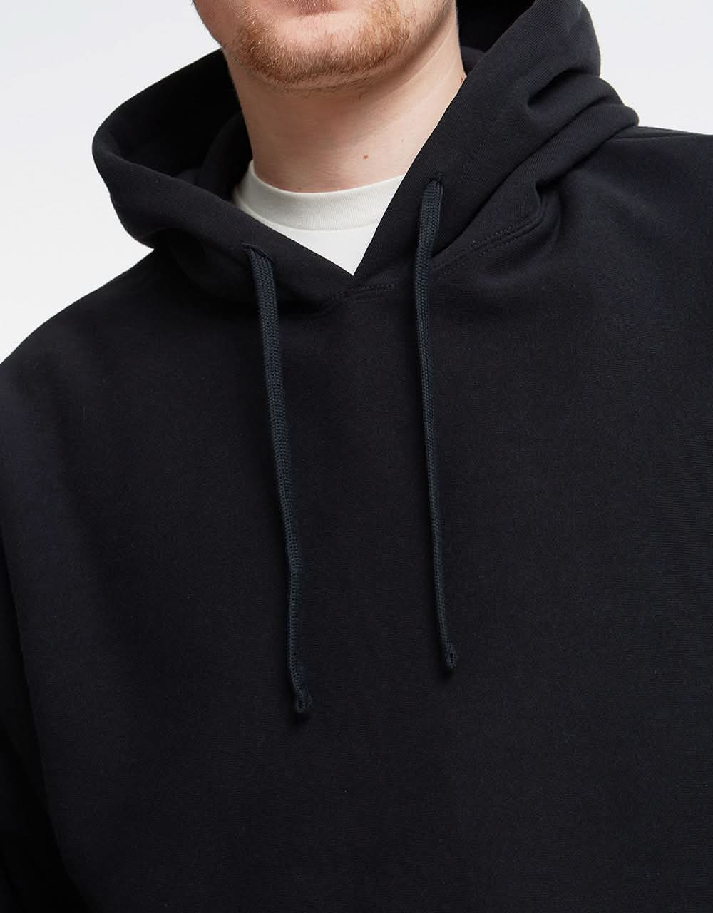 Stüssy Back Hood Applique Pullover Hoodie - Black