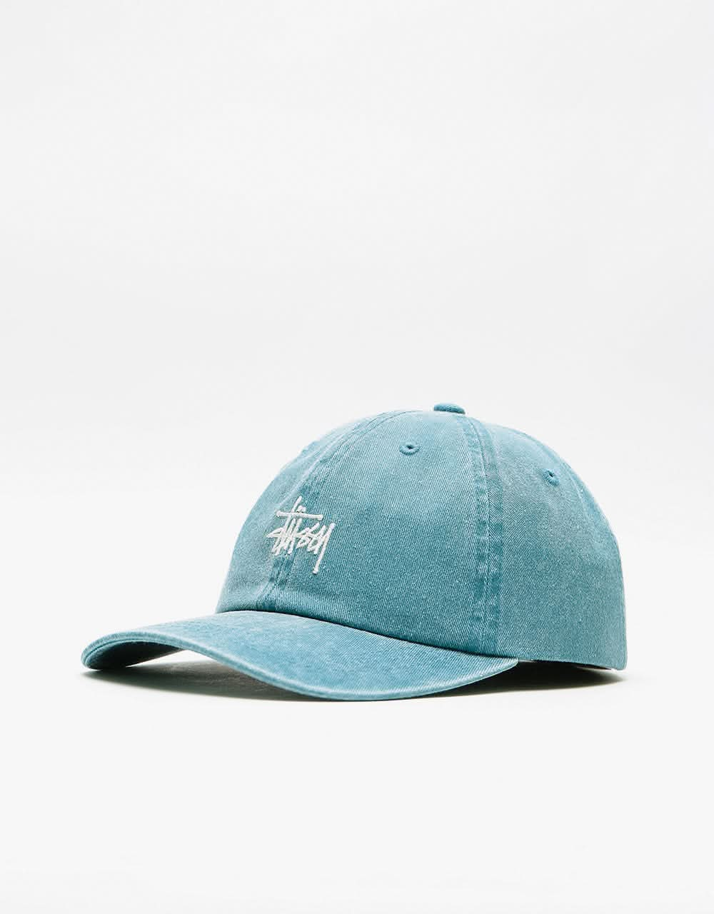 Stüssy Washed Stock Low Pro Cap - Laguna Blue