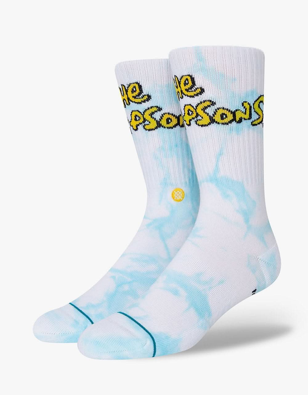 Stance x The Simpsons Intro Crew Socks - White