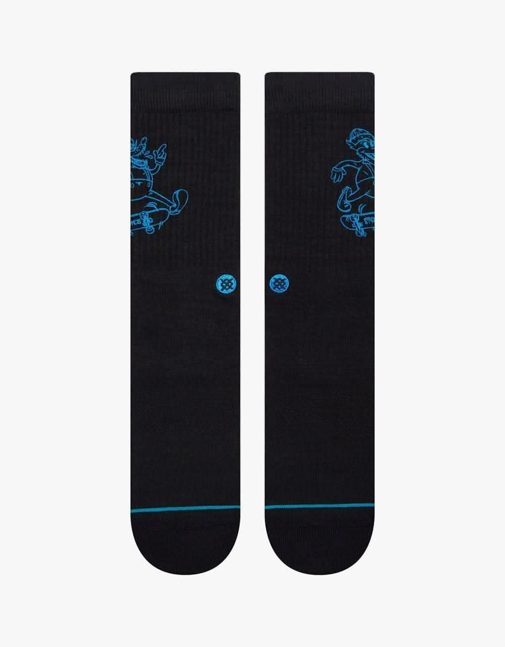 Stance Wolfman Crew Socks - Black