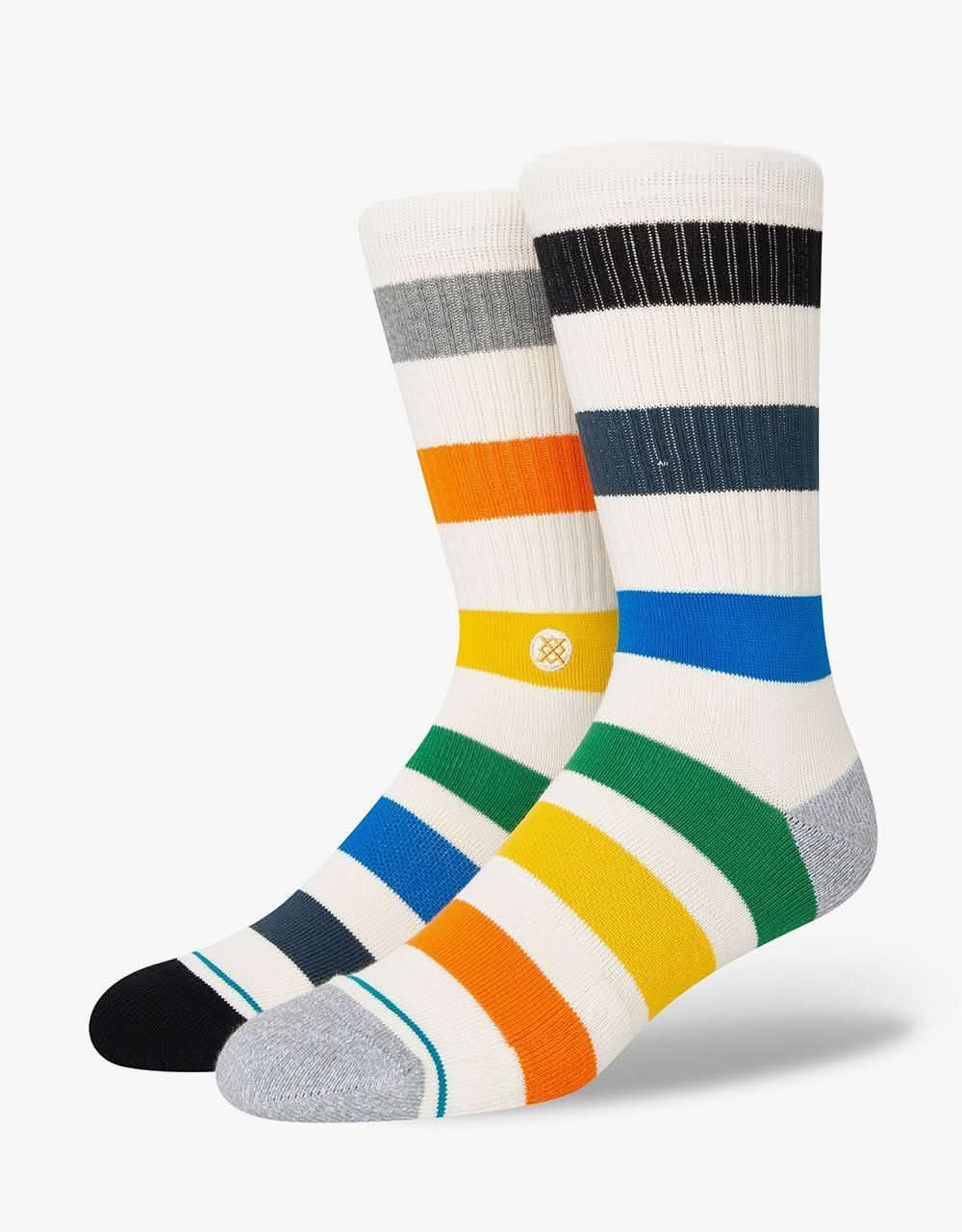 Stance Amistad Crew Socks - Off White