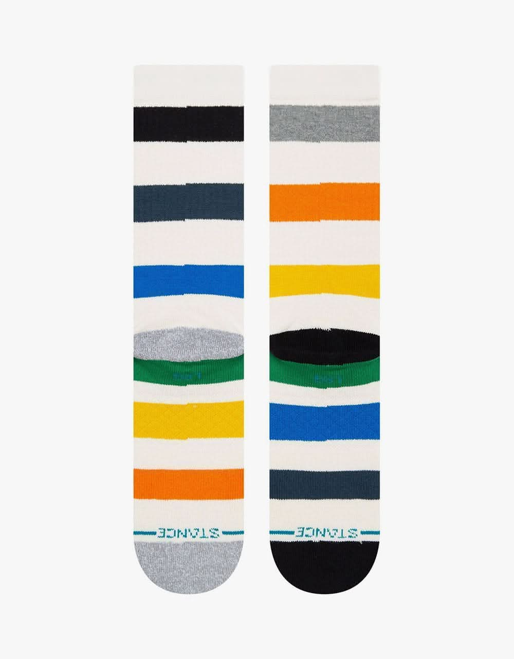 Stance Amistad Crew Socks - Off White