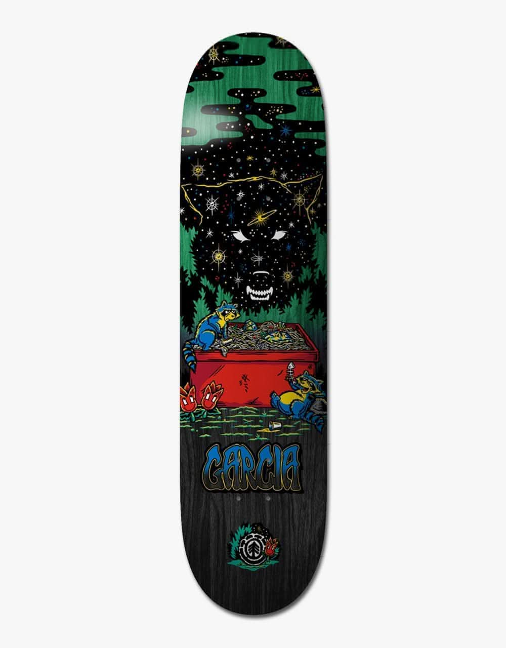 Element Garcia Shadow Skateboard Deck - 8.25"