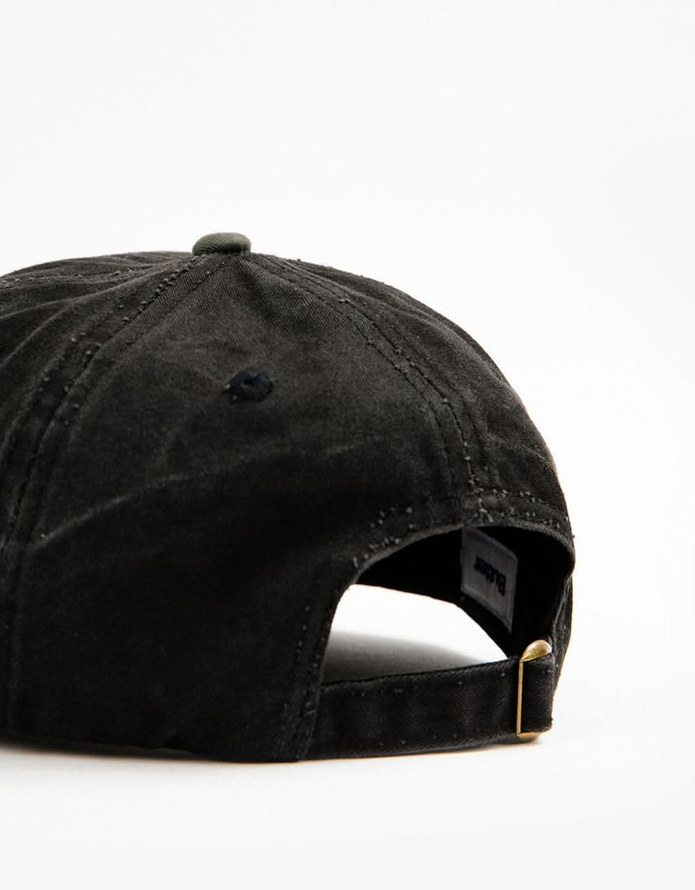 Butter Goods Equipt 6 Panel Cap - Black/Sage