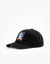 Butter Goods Exploration 6 Panel Cap - Black