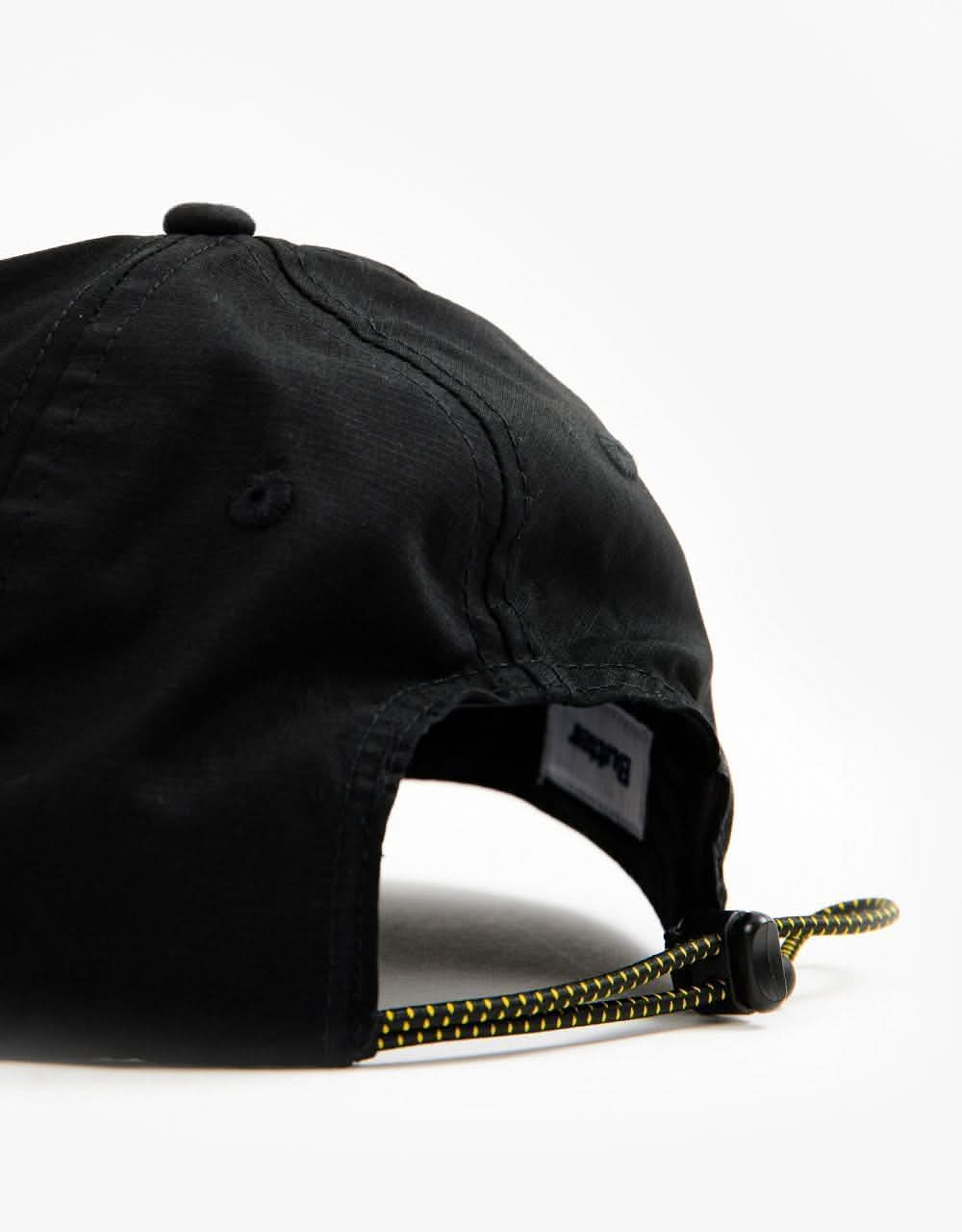 Butter Goods Exploration 6 Panel Cap - Black