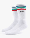 Butter Goods Stripe Socks - White