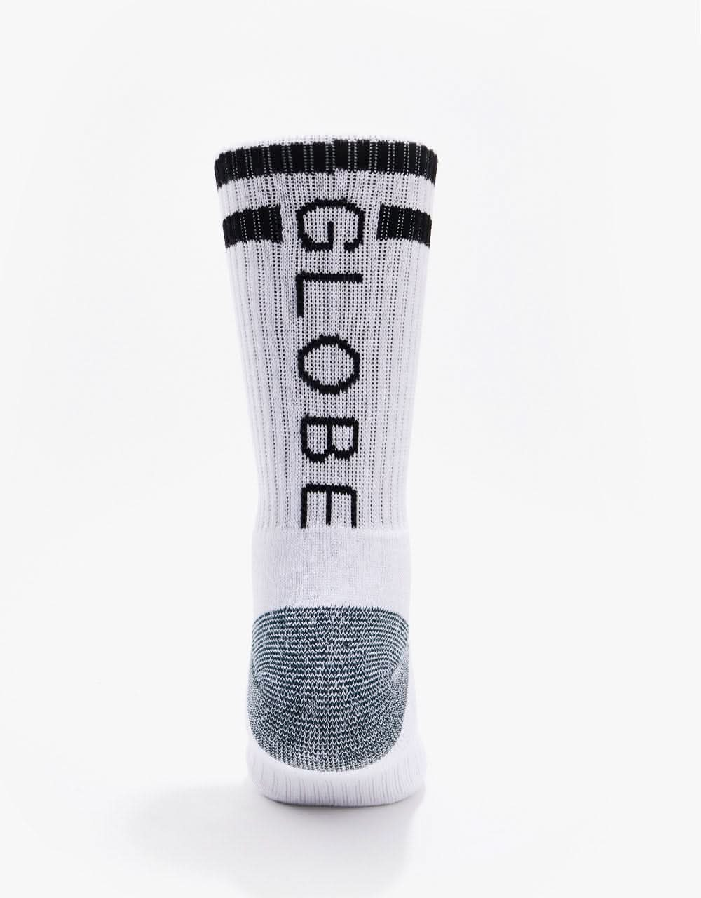 Globe Carter Crew Sock 5 Pack - White