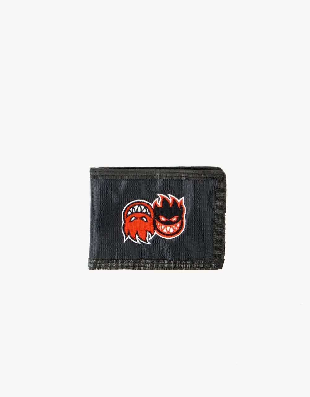 Spitfire Eternal Bi-Fold Wallet - Black/Red