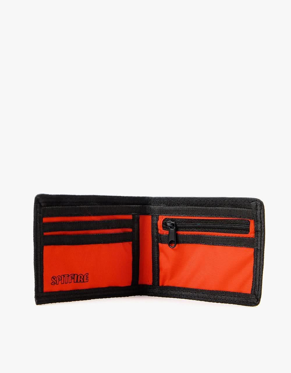 Spitfire Eternal Bi-Fold Wallet - Black/Red