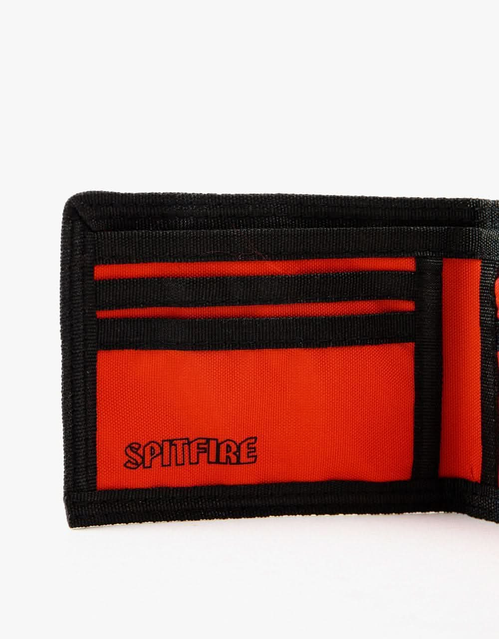 Spitfire Eternal Bi-Fold Wallet - Black/Red