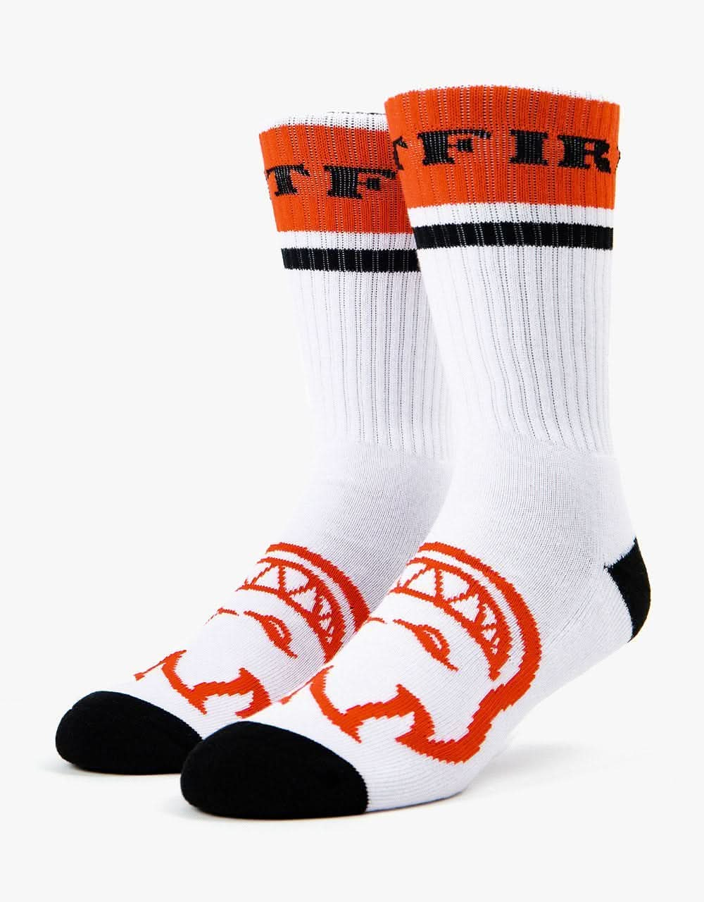 Spitfire Classic 87' Bighead Socks - White/Black/Red