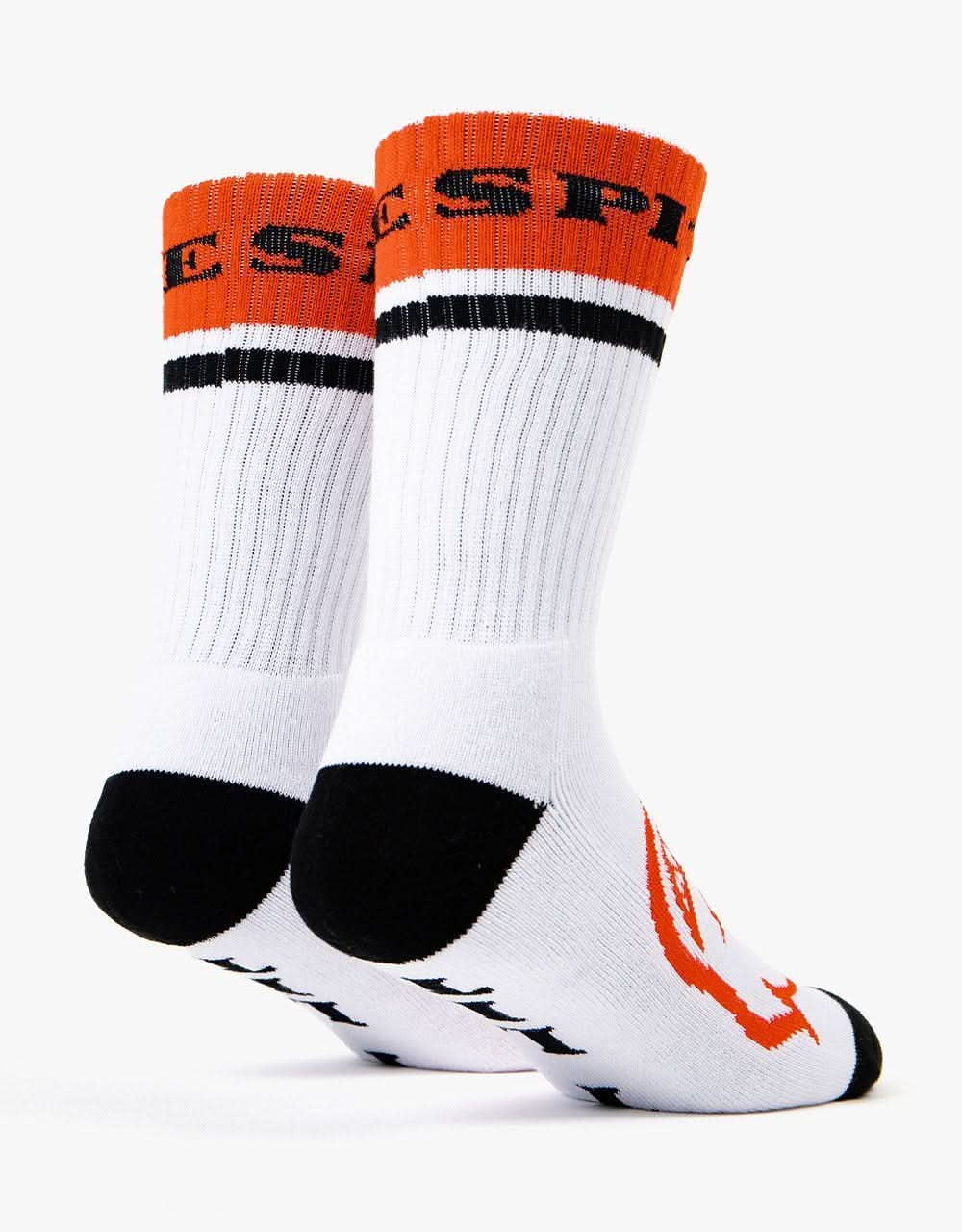 Spitfire Classic 87' Bighead Socks - White/Black/Red