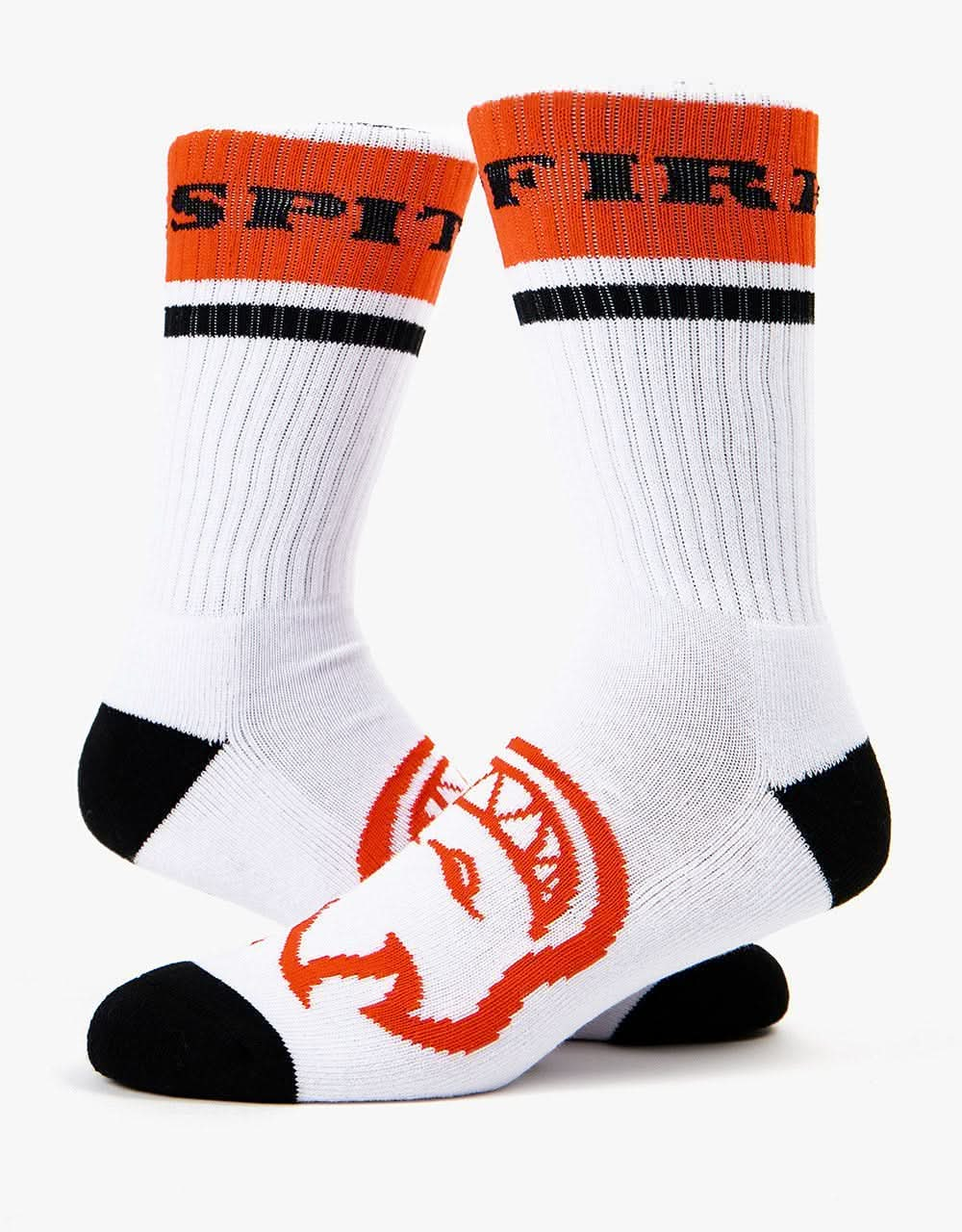 Spitfire Classic 87' Bighead Socks - White/Black/Red