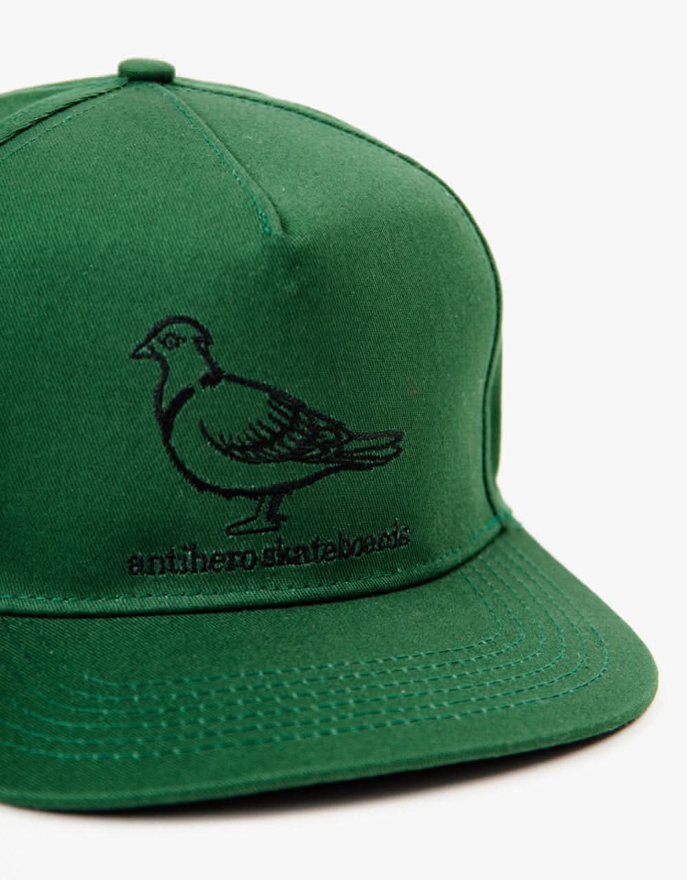 Anti Hero Basic Pigeon Snapback Cap - Dark Green