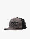 Anti Hero Basic Eagle Snapback Cap - Charcoal/Black