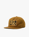 Anti Hero Reserve Patch Snapback Cap - Brown/Orange/Black