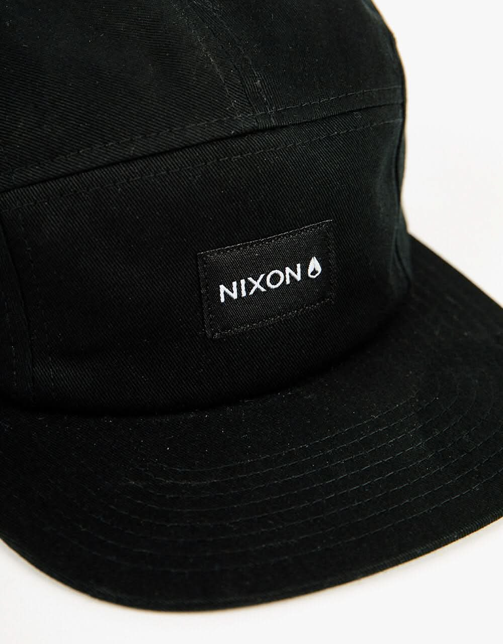 Nixon Mikey Strapback 5 Panel Cap - Black