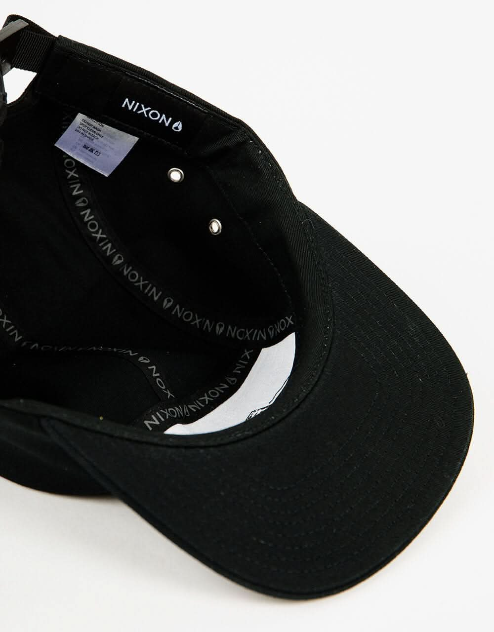 Nixon Mikey Strapback 5 Panel Cap - Black