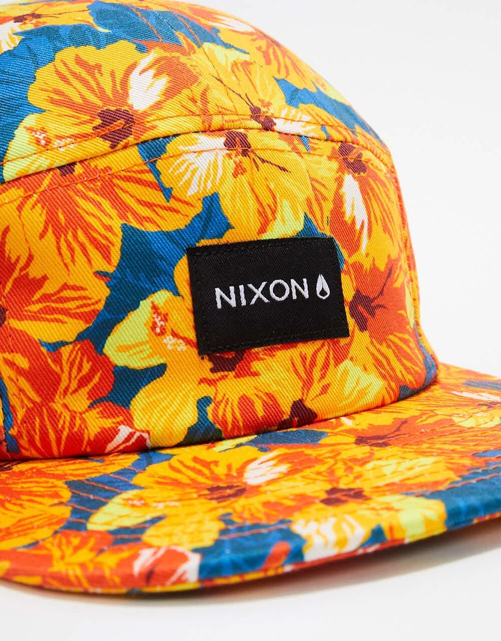 Nixon Mikey Strapback 5 Panel Cap - Orange/Multi